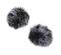 BESPORTBLE 2 piezas Cubierta para Micrófono Antipolvo y Salpicaduras Funda de Protección de Felpa Densa Reduce Ruido de Viento Adecuada para Estudio Escenario y Reuniones