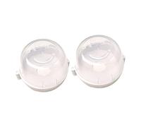 BESPORTBLE 2 piezas Cubiertas Transparentes para Pomos de Cocina de Seguridad Infantil Protección para Estufas y Cocinas de Gas Prevención de Accidentes