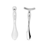 BESPORTBLE 2 Piezas Cuchara Medidora Para Crema De Ojos Herramientas De Belleza Para Mujeres y Niñas Espátulas Para Mascarilla De Ojos Para Uso Diurno y Nocturno