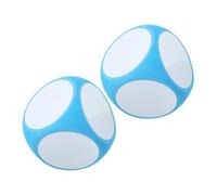 BESPORTBLE 2 Piezas Dados Grandes Borrables Cubos de Espuma Herramienta Educativa DIY para Aula y Prop Didáctico Versátil para Creatividad y Aprendizaje Infantil