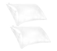 BESPORTBLE 2 Piezas de Almohada Inflable de PVC para Viajes y Camping, Ligera y Fácil de Transportar, Soporte Cervical para Dormir Cómodo en Aventuras al Aire Libre