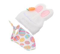 BESPORTBLE 2 Piezas de Disfraz de Pascua para Gansos con de Conejo y Bandana Decoración de y Patio para Fiestas de