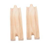 BESPORTBLE 2 Piezas de Madera para Trenes con Pendientes Accesorios para Vías de Tren de Juguete Resistentes y Educativas para Compatibles con Ferroviarios de Madera