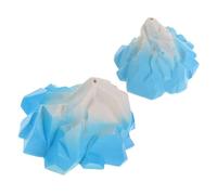 BESPORTBLE 2 Piezas De Microadornos De Paisaje De Iceberg para Acuario Decoración De Iceberg para Pecera Decoración De Iceberg para Acuario Montañas Decoración para