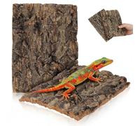 BESPORTBLE 2 Piezas Decoración De Corteza Decoración del Tanque De Fondo Terrario Corteza Tablero Árbol Reptiles Corcho Falsa Ladrar Coffee