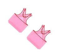 BESPORTBLE 2 piezas Delantal para Colada con Gran Bolsillo Resistente y Fácil de Limpiar para Ropa Húmeda y Domésticas de Oxford Rosa Unisex Multifuncional