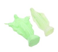 BESPORTBLE 2 Piezas Estatua Católica Virgen María Mini Luminosa para Mesa