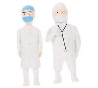 BESPORTBLE 2 Piezas Figuras Miniatura Médicos Juguetes para Casa y Jardín Miniatura Muñecos Decorativos para Paisajes de Microescala