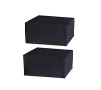 BESPORTBLE 2 Piezas filtros carbón Filtro Desodorante para acuarios Filtro Reutilizable para peceras colador filtrar filtros pecera Filtro Carbono Filtro pecera Panal Cubo magico