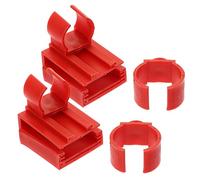 BESPORTBLE 2 Piezas hebilla de soporte de luz pecera soporte vidrio soportes luz tira LED luces tira portalamparas portalámparas kits pecera