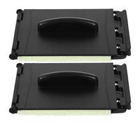 BESPORTBLE 2 Piezas Limpiador de Cuerdas de Guitarra Toallitas Limpiadoras de Cuerdas de Guitarra Plástico y Fibra Negro y Uso en Movimiento