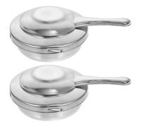 BESPORTBLE 2 Piezas Núcleo De Alcohol Quemador De Fondue Quemador De Restaurante Quemador De Picnic Chafer Para Buffet Barbacoa Mini Quemador Viajar Acero Inoxidable De Múltiples Fines Estufa