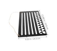 BESPORTBLE 2 Piezas Organizador de Joyas de Madera Pared con Múltiples Compartimentos para Pendientes Collares y Pulseras Diseño Compacto para Pequeños y Portátil
