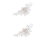 BESPORTBLE 2 Piezas Peina de Novia con Mujeres y Accesorios Fotográficos y Especiales