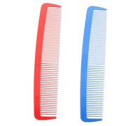 BESPORTBLE 2 Piezas Peine Gigante Exagerado para Disfraz de Accesorio Divertido y Sobredimensionado para y Escénicas Rojo y Azul