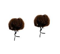 BESPORTBLE 2 Piezas Peluca para Mascotas Accesorios para Disfraz de Gato Disfraces de Halloween para Mascotas Accesorio para el decoración de Peluca de Gato Fibra de Nailon Brown
