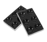 BESPORTBLE 2 Piezas Placa de Cerámica Superficie Lisa y Duradera para Reacción Puntual 6 Agujeros Adecuado para Experimentos Químicos en Laboratorio