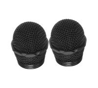 BESPORTBLE 2 Piezas Rejilla Metálica para Micrófono Salpicaduras Reemplazo Compatible con Ktv y Profesional y Reduce