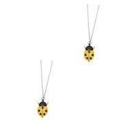 BESPORTBLE 2 Piezas Reloj de Bolsillo Retro para de Cuarzo Diseño Vintage de Mariquita Metal de Aleación Duradero Portátil para Niñas