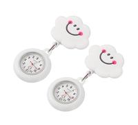 BESPORTBLE 2 Piezas Reloj De Enfermera Retráctil Reloj Médico Retráctil Relojes De Bolsillo para Estudiantes para Exámenes