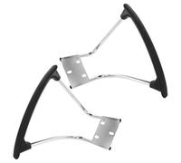 BESPORTBLE 2 Piezas Reposabrazos Metálicos para Sillas de Oficina y Gaming Juego de Soporte Ergonómico para Mejorar Postura y Comodidad Compatibles con Sillas Despacho y Escritorio