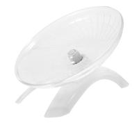 BESPORTBLE 2 Piezas Rueda De Hámster Ratón De Juguete Rueda para Erizo Rueda De Conejillo De Indias Rueda De Rata Pelota Corriendo Hamster Rueda De Guinea Silenciosa Jerbo El Plastico