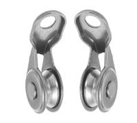BESPORTBLE 2 Piezas Ruedas Guía para Accesorios Metálicos para Volar con Agilidad y Control Actividades al Aire para Kits de DIY y Diversión para