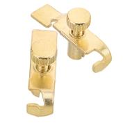 BESPORTBLE 2 piezas Sintonizador de Cuerda Erhu de Dorado de Ajustador Portátil y Conveniente para Músicos Profesionales y Aficionados Afinación de Alta Precisión y Diseño