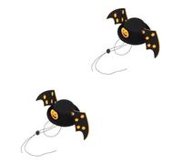 BESPORTBLE 2 Piezas Sombrero De Alas De Murciélago Disfraces De Halloween Mascota Lindo Sombrero Disfraz De Mascota Gorra De Calabaza Vestido De Mascota Tocado Perro Sombrero De Bruja