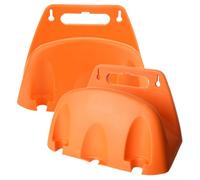 BESPORTBLE 2 Piezas Soporte para Mangueras de Jardín Montado Pared Organizador Resistente de Plástico para Exteriores Colgador para Tubería Resistente la Intemperie para Garaje y Patio