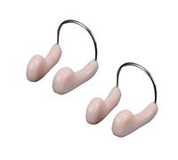 BESPORTBLE 2 Piezas Tapones Nasales Para Nadar Para Adultos Accesorios Metalicos Para Piscinas Pinza Nasal Para Nadar Clip De Nariz De Natación Clavija Nasal Para Nadar En Caja Acortar