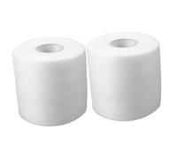 BESPORTBLE 2 Rollos Película de raqueta de bádminton articulaciones codera de tenista para hombre cinta atlética para los dedos empuñadura de tenis de cinta deportiva esponja