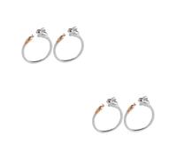 BESPORTBLE 2 Series Anillo De Dedo De Conejo Anillos Conejos Accesorios Céntrate Accesorios Para Conejos Anillas Rings Anillo Ajustable Anillo De Animales Anillo De Moda Aleación 2 Piezas*2
