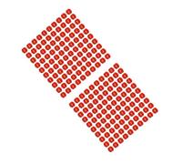 BESPORTBLE 2 Series Anillo De Pie De Pollo Identificar Bandas para Patas De Pollo Tobillo De Pájaro Anillo De Pie De Loro Anillos De Pie De Pájaro Gallina Rojo Plastico PP 100 Piezas*2