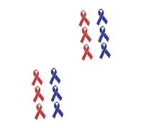 BESPORTBLE 2 Series Broche De Roja Para Concienciación De Pin Para Hombres Y Mujeres Accesorio Prevención 6 Piezas X 2