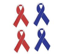 BESPORTBLE 2 Series Broche De Roja Para Pin Decorativo Para Accesorios Conciencia Vih 4 Piezas*2