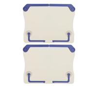 BESPORTBLE 2 soportes de sobremesa para partituras, para casa y estudio, plegables, para piano, guitarra y presentaciones en el escenario, 8,1 x 6,4 pulgadas.