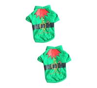 BESPORTBLE 2 Uds Disfraz De Fiesta para Mascotas Ropa De Fiesta para Mascotas Ropa para Perros Abrigo para Mascotas Ropa para Mascotas Tela para Perros De Fiesta