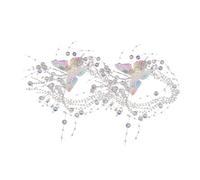 BESPORTBLE 2 Uds Exquisito Pasador De Borla De Diamantes De Imitación Boda Elegante Tiara Clip De Pelo Tocado Nupcial