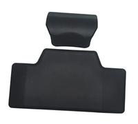 BESPORTBLE 2 Uds Maletero Cojín Respaldo Portátil Motocicleta Cojín Moto Respaldo Asientos De Motocicleta Almohadilla Motocicleta Accesorio De Motocicleta PU Cuero Maleta Motocicleta