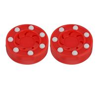 BESPORTBLE 2 Unidades de Scooters al Aire Hockey Puck Calle Hockey Interior Hockey sobre Hielo Puk Green Biscuit Hockey Puck Pro Puck Roller Hockey Juego Entrenamiento Pucks