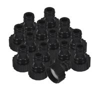 BESPORTBLE 20 Piezas Adaptador de Rosca de Plástico para Manguera de Jardín Diseño a Prueba de Fugas y Compatibilidad Versátil para Riego al Aire Libre