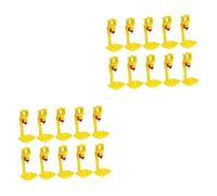 BESPORTBLE 20 Piezas Bebedero Automático para Gallinas Fuente Integrada Colgante para Aves Reducción de Desperdicio de Agua para Pollos y Gansos Equipo Práctico para Avícolas