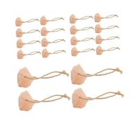 BESPORTBLE 20 Piezas Bloques de Sal para Lamer para Mascotas Unidades Juguetes de Sal Mineral Cuerda para Colgar para Lamer para Cabras y Conejos Jaula o Granero