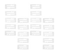 BESPORTBLE 20 Piezas Clip Organizador de Cables para Motor RC, Soporte Plástico para Extensión de Cable, Fijación Antideslizante para Modelos de Avión, Coche y Barco RC