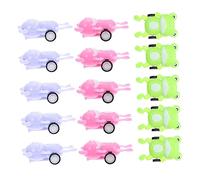 BESPORTBLE 20 Piezas Coches Mini Juguete Tirar hacia Plástico Educativo para Aire Estimula Imaginación y Coordinación Color Aleatorio Color Aleatorio