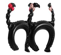 BESPORTBLE 20 Piezas Diadema De Globo Divertido Linda Banda Para El Cabello Accesorios De Vestuario Reables De Celebración Banda Para El Cabello Para Mujeres Película De Aluminio
