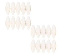 BESPORTBLE 20 Piezas Loro de Juguete pájaro de Juguete de Hueso de Sepia Juguete desgarrador de Loros Sepia Juguetes para cobayas Juguete para Masticar Loros Juguete para morder Loro