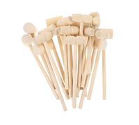 BESPORTBLE 20 Piezas Mini de Madera para Juguetes de Golpeo Herramientas Educativas para Lotería Seguros y Duraderos