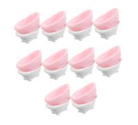 BESPORTBLE 20 Piezas Miniature Bath Tubs Plastic Dollhouse Accessories Small Washing Bathtub Models For Micro Landscape DIY Decoration and